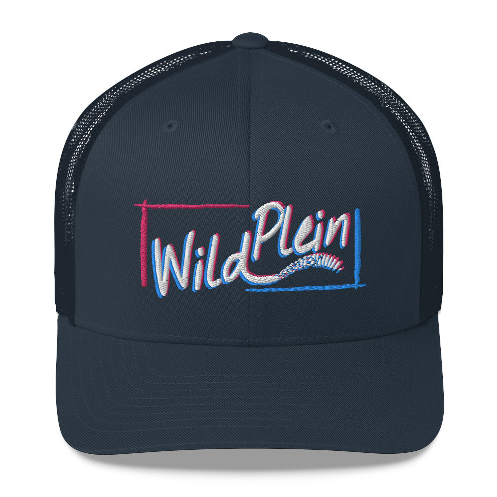 3D Wild Plein Trucker Cap